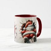 Mug Santa Noël (Devant droit)
