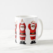 Mug  Santa Ohio Midwestern Party O-H-I-O Christmas  (Devant droit)