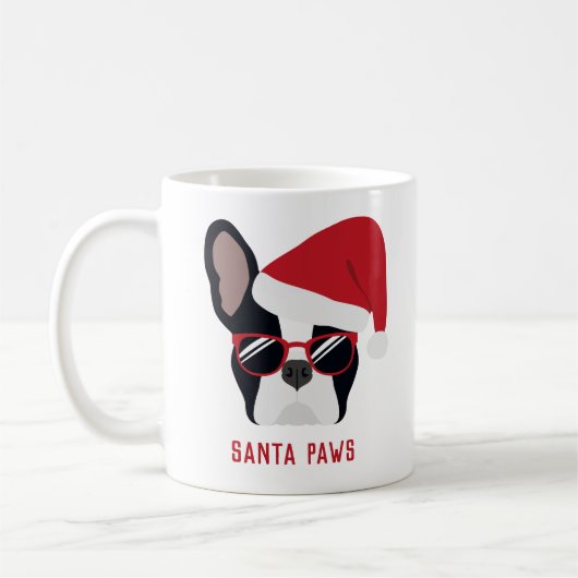 Mug Santa Paws (Gauche)