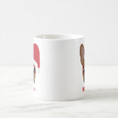 Mug Santa Paws Christmas Red Fawn French Bulldog (Centre)