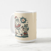 Mug Santa’s 67 Christmas Baseball Meme (Devant gauche)
