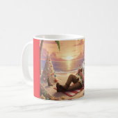 Mug Santa’s Chill Vibes – Christmas on the Beach (Devant gauche)