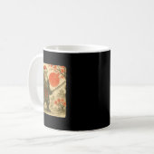 Mug Santa Samurai Japanese Warrior Costume Sumi-e Art  (Devant gauche)