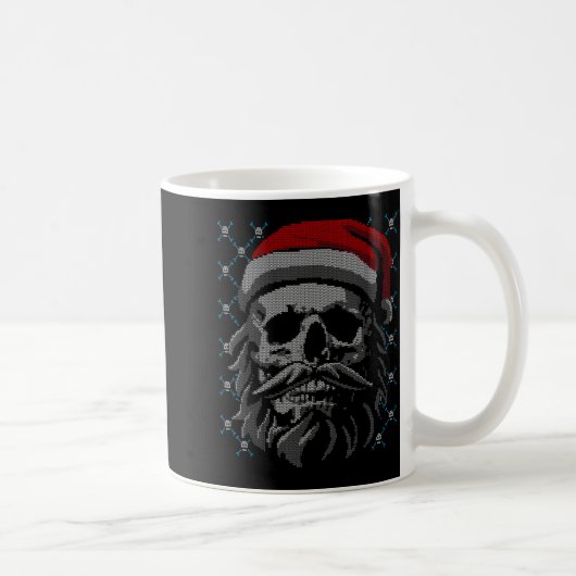 Mug Santa Skull Ugly Christmas Santa Lover Y Christmas (Droite)