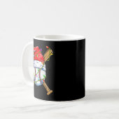 Mug Santa Srts Design For Men Boys Christmas Baseball (Devant gauche)
