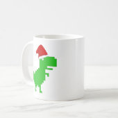 Mug santa trex drôle (Devant gauche)