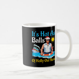Mug Santa Trump Il fait chaud comme du houx ici l'été