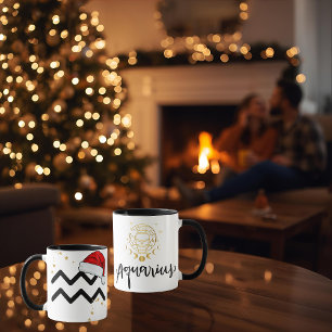 Mug Santa Zodiaque Verseau