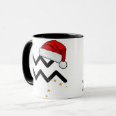 Mug Santa Zodiaque Verseau (Devant gauche)