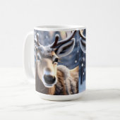 Mug Santas Assez Près Du Rindeer, (Devant gauche)