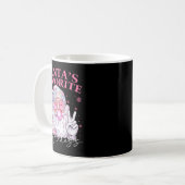 Mug Santa's Favorite Hot Mess Funny Christmas  (Devant gauche)