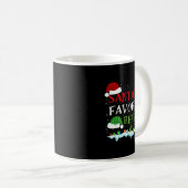 Mug Santa's Favorite Referee Fun Christmas  (Devant droit)