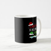 Mug Santa's Favorite Tailor Fun Christmas Alterations (Devant droit)