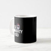 Mug Santa's Naughty Or Nice List I Tried Christmas (Devant gauche)