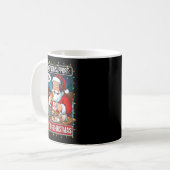 Mug Santa's Tech Suprt_ Rebooting Christmas Funny (Devant gauche)