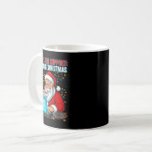 Mug Santa's Tech Suprt_ Rebooting Christmas Funny (Devant gauche)