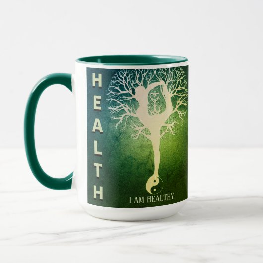 Mug Santé et vitalité Arbre de vie (Gauche)