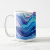 Mug Santé mentale Art abstrait (Gauche)