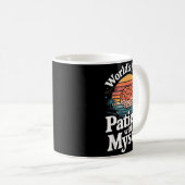 Mug Santé mentale : le plus patient du monde avec moi- (Devant droit)