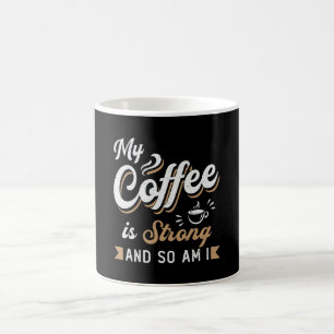 Mug Santé mentale Mon café est un cadeau de sensibilis