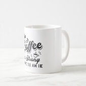 Mug Santé mentale Mon café est une forte sensibilisati (Devant droit)