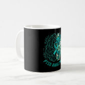 Mug Santé mentale prise de conscience du trouble de st (Devant gauche)