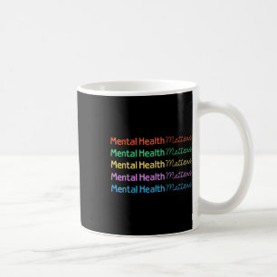 Mug Santé mentale S Couleur Texte Santé mentale Sensib