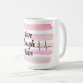 Mug Santé, vie, rire (Devant droit)