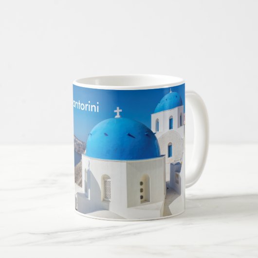 Mug Santorin Grèce (Devant droit)