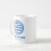 Mug Santorin, Grèce (Devant gauche)