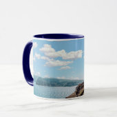 Mug Santorin, Grèce Beach House (Devant gauche)