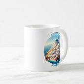 Mug Santorin Grèce Europe (Devant droit)