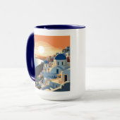 MUG SANTORINI GRÈCE #1 (Devant gauche)