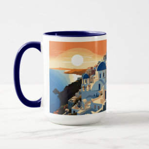 MUG SANTORINI GRÈCE N° 1