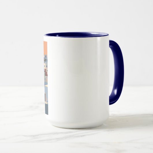 MUG SANTORINI GRÈCE N° 1 (Devant droit)