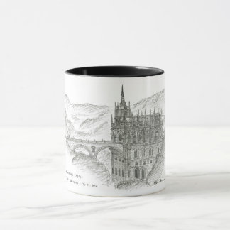 Mug Santuario Las Lajas, Ipiales, Colombie