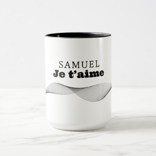 Mug SANUEL Je t’aime (Centre)