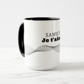 Mug SANUEL Je t’aime (Devant gauche)