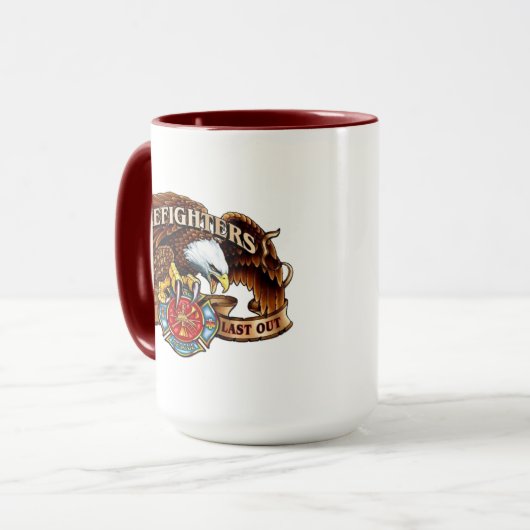Mug Sapeur-pompier Eagle (Devant gauche)