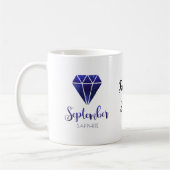 Mug Saphir de septembre (Gauche)