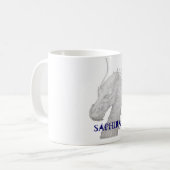 Mug Saphira le dragon bleu (Devant gauche)