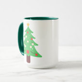Mug Sapin de Noël (Devant gauche)