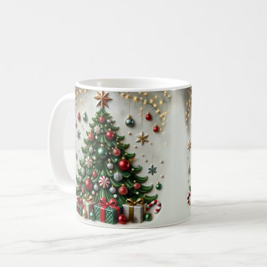 Mug Sapin de Noël (Devant gauche)