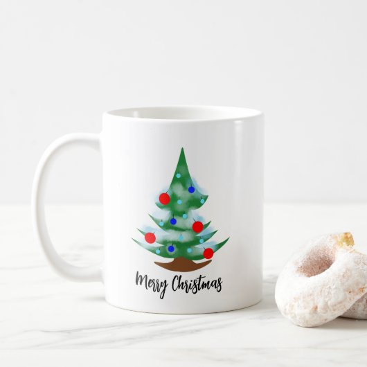 Mug Sapin de Noël (Avec donut)