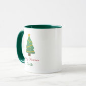 Mug Sapin de Noël (Devant gauche)