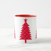 Mug Sapin de Noël à Gros Points Rouges (Centre)