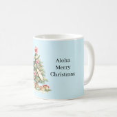 Mug Sapin de Noël Aloha (Devant droit)