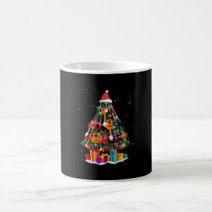 Mug Sapin de Noël drôle en guitare 