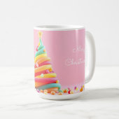 Mug Sapin de Noël en gomme (Devant droit)