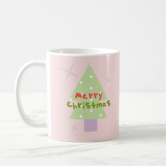 Mug Sapin de Noël Groovy  (Gauche)